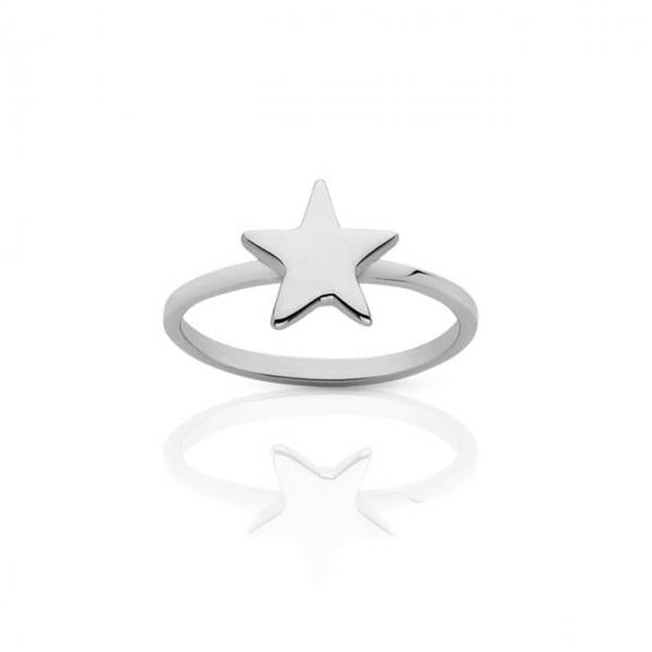 Meadowlark - Star Stacker Ring Silver