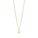 Boh Runga - Lotus Flower Pendant Gold Plate