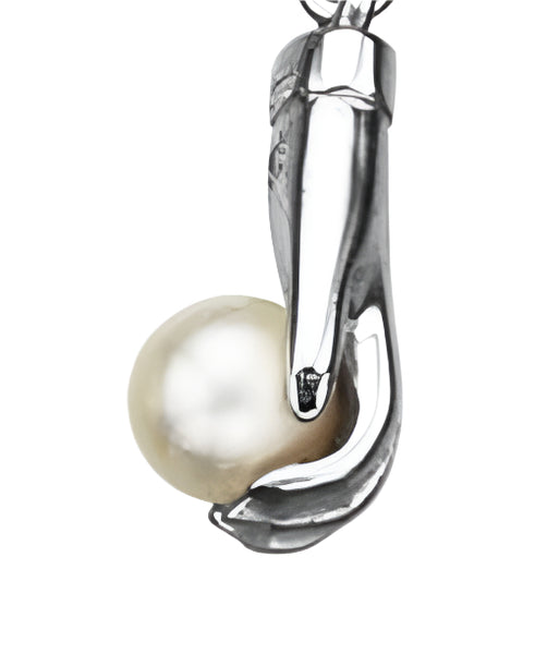 Karen Walker Wisdom Charm - Silver, Pearl